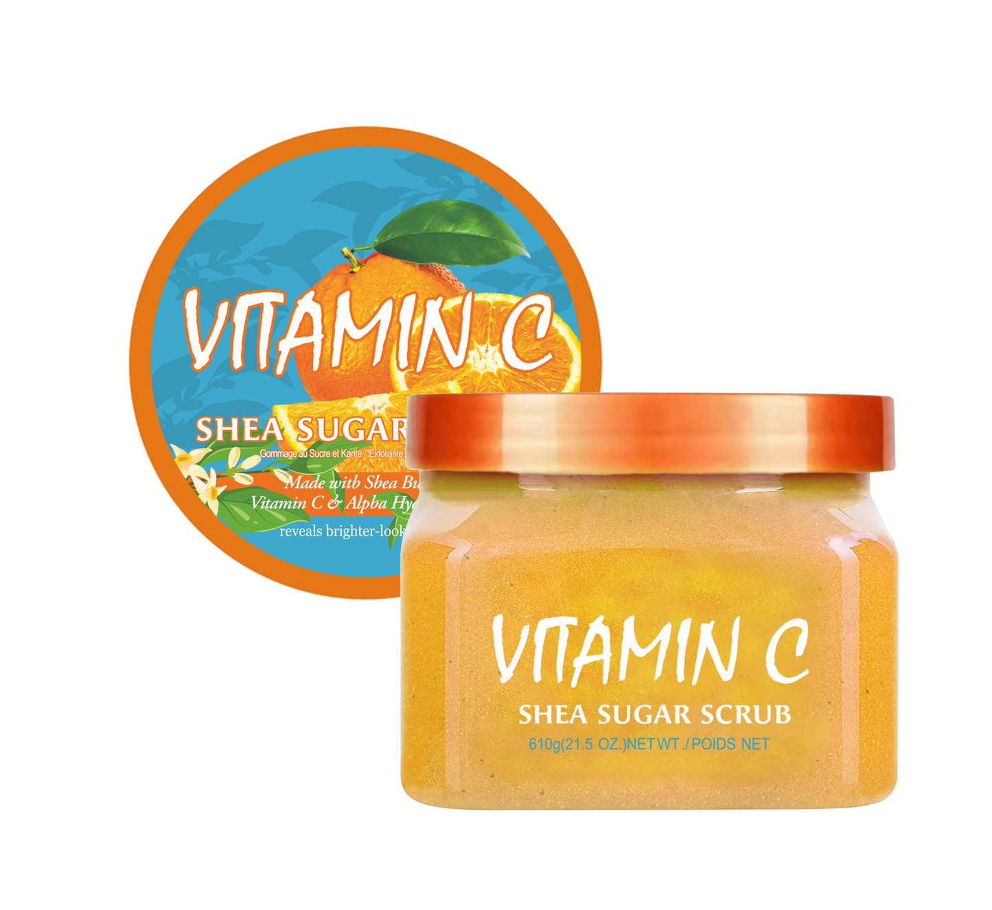 Gommage facial à l’arbutine, sucre et sel exfoliant