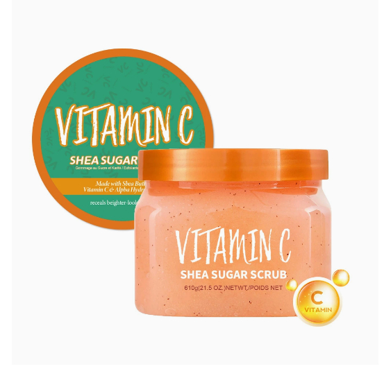 Gommage facial à l’arbutine, sucre et sel exfoliant